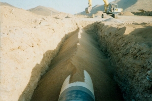 Replacing Operation of 10km of First Nationwide Pipeline Coating